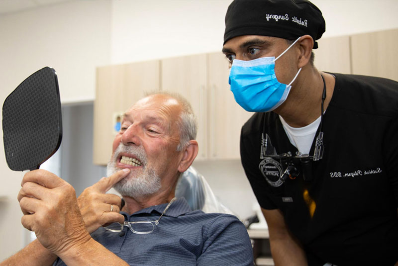 butch after implants placed happy