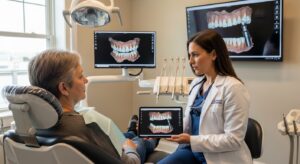 Dental consultation for full arch implants in New Bedford clinic